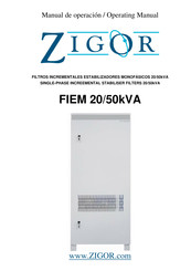 ZIGOR FIEM Serie Manual De Operación