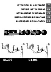 IB RUBINETTERIE BELMONDO BL396 Instrucciones De Montaje