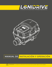 LONISOL LONIDRIVE Manual De Instalación Y Operación