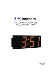 MICRODEV RD60 Guia De Instalacion