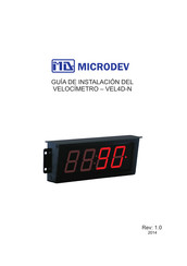 MICRODEV VEL4D-N Guia De Instalacion