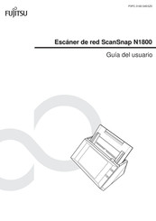 Fujitsu ScanSnap N1800 Guia Del Usuario