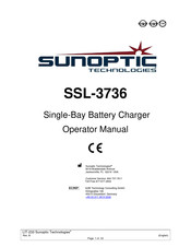 Sunoptic Technologies SSL-3736 Manual Del Operador