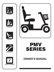 Pride Mobility PMV Serie Manual Del Propietário