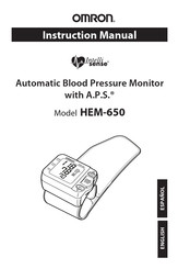 Omron HEM-650 Manual De Instrucciones