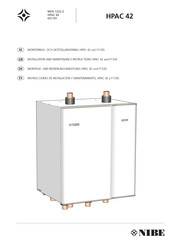 Nibe F1330 Instrucciones De Instalación Y Mantenimiento