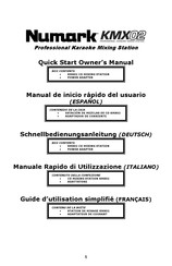 Numark KMX02 Manual De Inicio Rápido Del Usuario