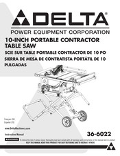 Delta 36-6022 Manual De Instrucciones