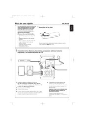 Philips MC W770 Guía De Uso Rápido