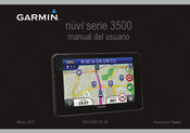 Garmin nüvi 3500 Serie Manual Del Usuario