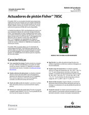 Emerson Fisher 785C Manual De Instrucciones