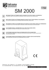 Telcoma Automations SM 2000 Manual De Instrucciones