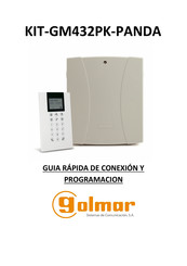 golmar KIT-GM432PK-PANDA Guía Rápida