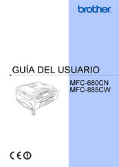 Brother MFC-885CW Guia Del Usuario