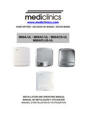 Mediclinics M99A-UL Manual De Instalación Y Utilizacion