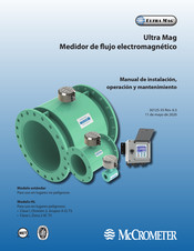 McCrometer Ultra Mag Manual De Instalación, Operación Y Mantenimiento