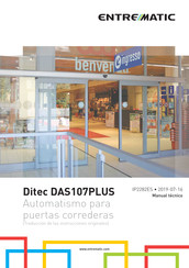 Entrematic Ditec DAS107PLUS Manual Tecnico