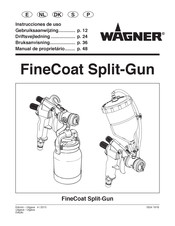 WAGNER FineCoat Split-Gun Instrucciones De Uso
