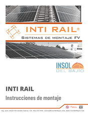 INSOL INTI RAIL Instrucciones De Montaje