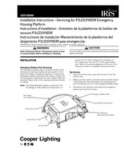 Eaton IRiS ADI140845 Instrucciones De Instalación Mantenimiento