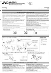 JVC KD-SD631 Manual De Instrucciones