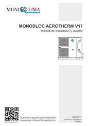 mundoclima AEROTHERM V17 Manual De Instalación Y Usuario