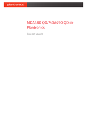 Plantronics MDA490 QD Guia Del Usuario