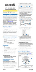 Garmin GPS 19x NMEA 2000 Instrucciones De Instalación