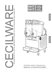 Cecilware NHT2-UL Manual De Instrucciones