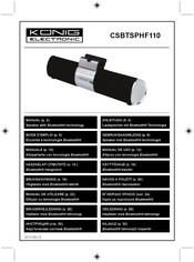 König Electronic CSBTSPHF110 Manual De Uso