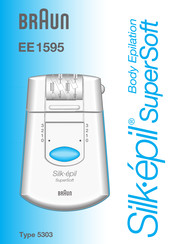 Braun Silk-Epil SuperSoft EE1595 Manual De Instrucciones