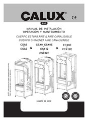 Calux CSX9 Manual De Instalacion Operación Y Mantenimiento