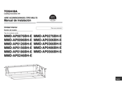 Toshiba MMD-AP0366BH-E Manual De Instalación