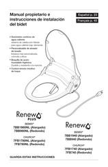 Renew BEMIS 7BB940 Manual Propietario E Instrucciones De Instalación