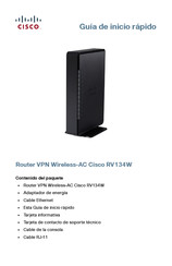 Cisco RV134W Guia De Inicio Rapido