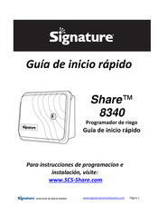 Signature Share 8340 Guia De Inicio Rapido