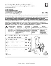 Graco FinishPro II 295 24U060 Instrucciones