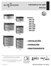 Alto-Shaam 500-3DN Manual Del Usuario