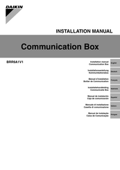 Daikin BRR9A1V1 Manual De Instalación