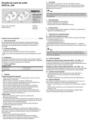 Festo DFPD Serie Instrucciones De Utilizacion