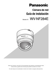 Panasonic WV-NF284E Guia De Instalacion