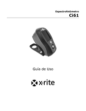 X-Rite Ci61 Guía De Uso