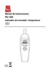 RS Pro RS-1260 Manual De Instrucciones