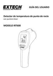 Extech Instruments IRT600 Guia Del Usuario