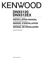 Kenwood DNX512EX Manual De Instalación