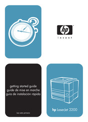 HP LaserJet 2200 Serie Guía De Instalación Rápida