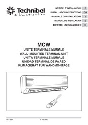 Techibel MCV Manual De Instalación