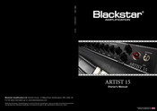 Blackstar Amplification ARTIST 15 Manual Del Usario