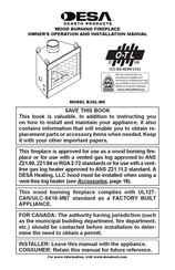 Desa Hearth Products B36L-MC Manual De Instrucciones