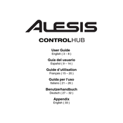 Alesis CONTROL HUB Guia Del Usuario